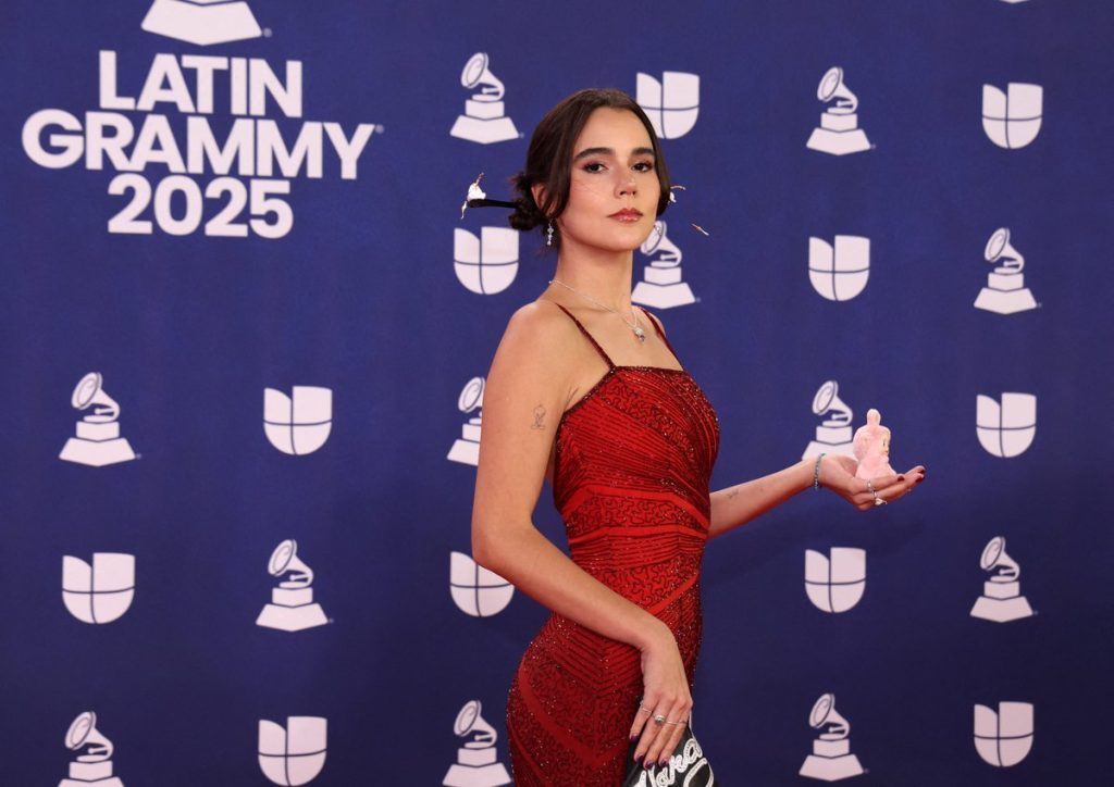 Paloma Morphy en la premiación de los Latin Grammy 2025