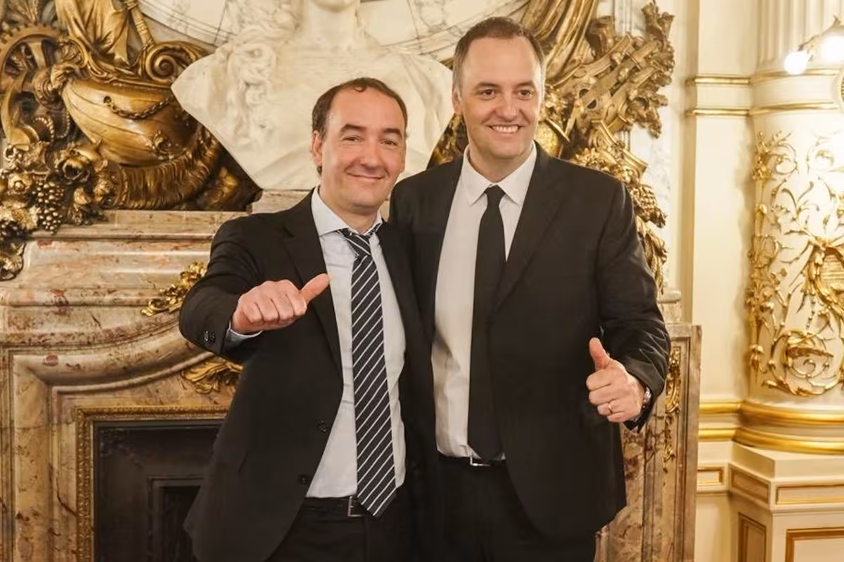 Francisco y Manuel Adorni