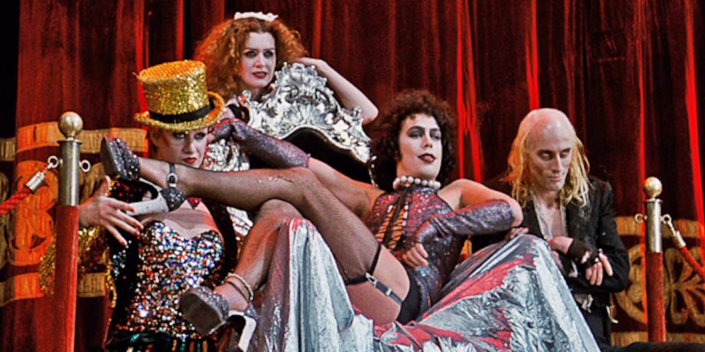 Tim Curry en The Rocky Horror Picture Show